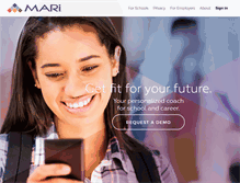 Tablet Screenshot of mari.com